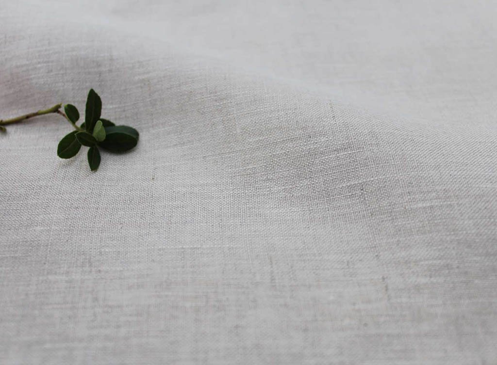 Linia Oatmeal - Natural, Neutral Linen curtains (2)