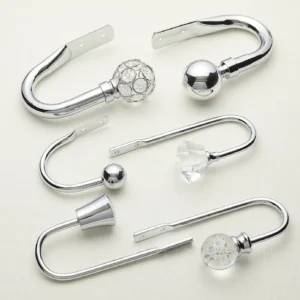Ashton Metal Curtain Holdbacks