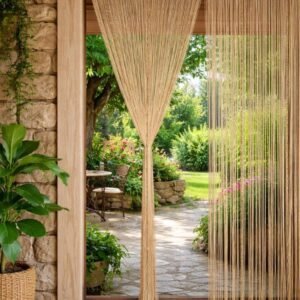 Japanese Style Drape Beaded Curtain Doorway