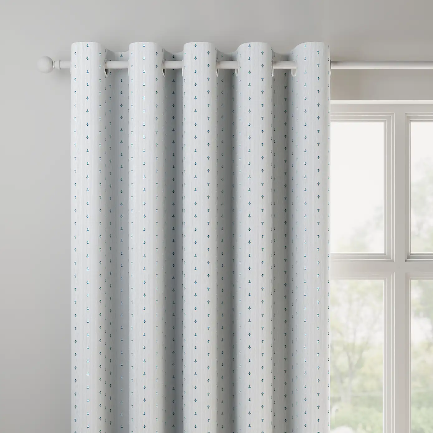 Sailor Stripe Made to Measure Fire Retardant Curtains