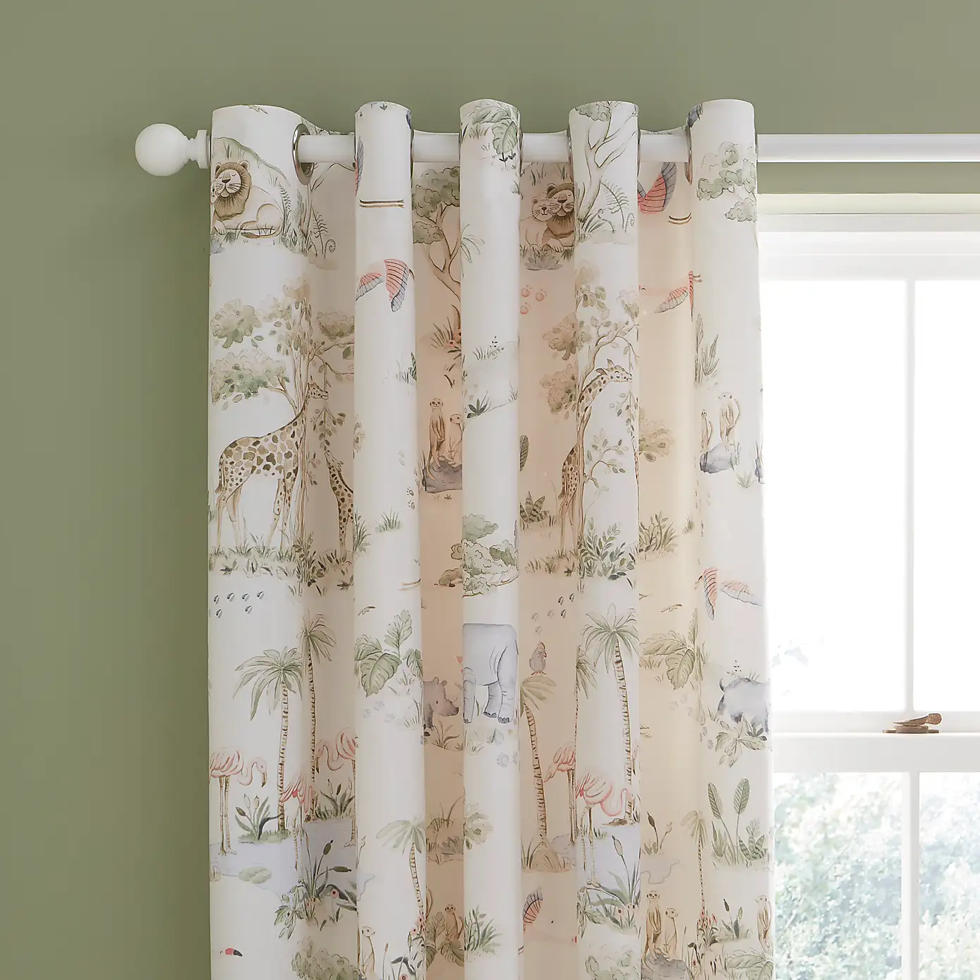 Savannah Blackout Eyelet kids Curtains