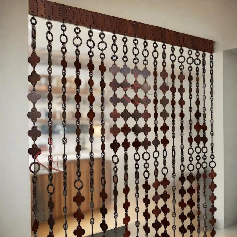 Wooden Bead Curtains for Farmhouse decor (1)