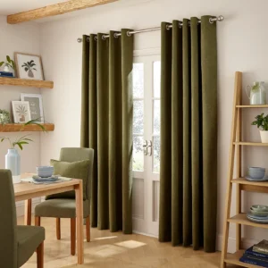 Wynter Thermal Eyelet Door Curtains