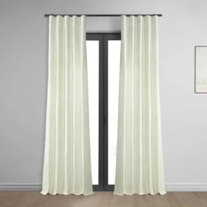 Luxury Pearl Textured Dupioni Silk Drapes for Sophisticated Interiors
