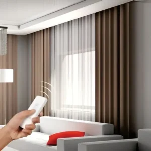 Premium Motorized Curtains in Dubai – Smart, Stylish & Effortless Control