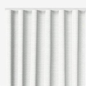 Amara Pearl White Curtain
