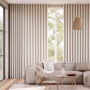 Arlo Wisp White Curtains