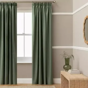 Classic Blackout Pencil Pleat Curtains