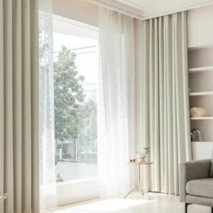 Kylie Premium Chenille Complete Blackout Custom Curtain