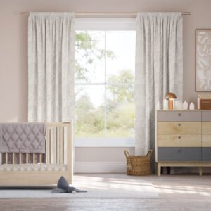 Marigold Jacquard Oyster Curtains