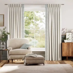 Natural Oatmeal Textured Linen Curtains