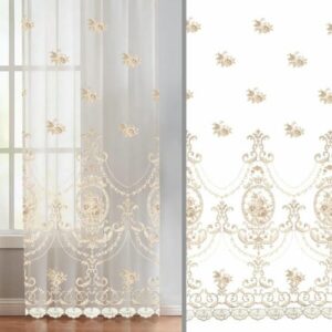 Organza-Tigaris - Light weight & flowy Silk Curtain