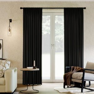 Oslo Black Curtains