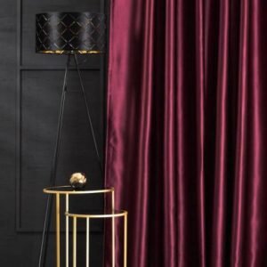 Pierrot burgundy black-out Red curtain