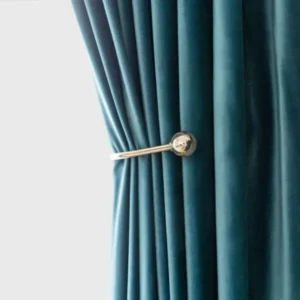 Silk Majesty Velvet Delight Indigo Curtains
