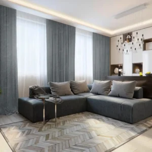 Urban Slate Premium Blackout Curtains