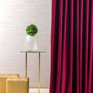 Velluto red velvet curtain