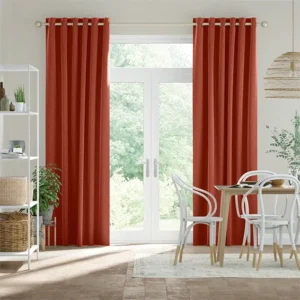 Vibrant Cavendish Pumpkin Spice Curtains