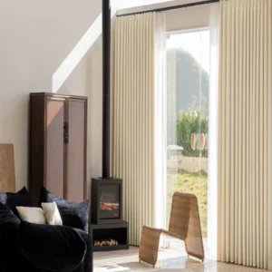 Designer White Blackout Curtains