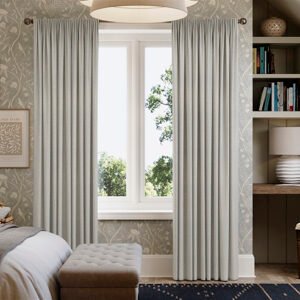 Chilham, Whisper Grey - Made to Measure Curtains