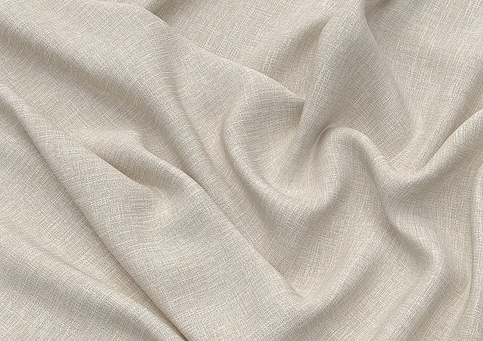 Hampshire (Blackout) Pencil Pleat Curtain Biscuit