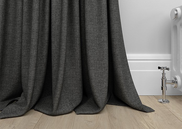Hampshire (Blackout) Pencil Pleat Curtain Anthracite